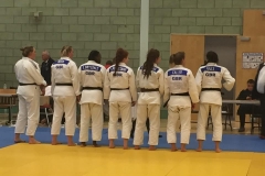 Formidable line up of talented female Judoka