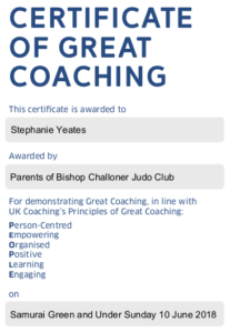 Great Coaching Certificate